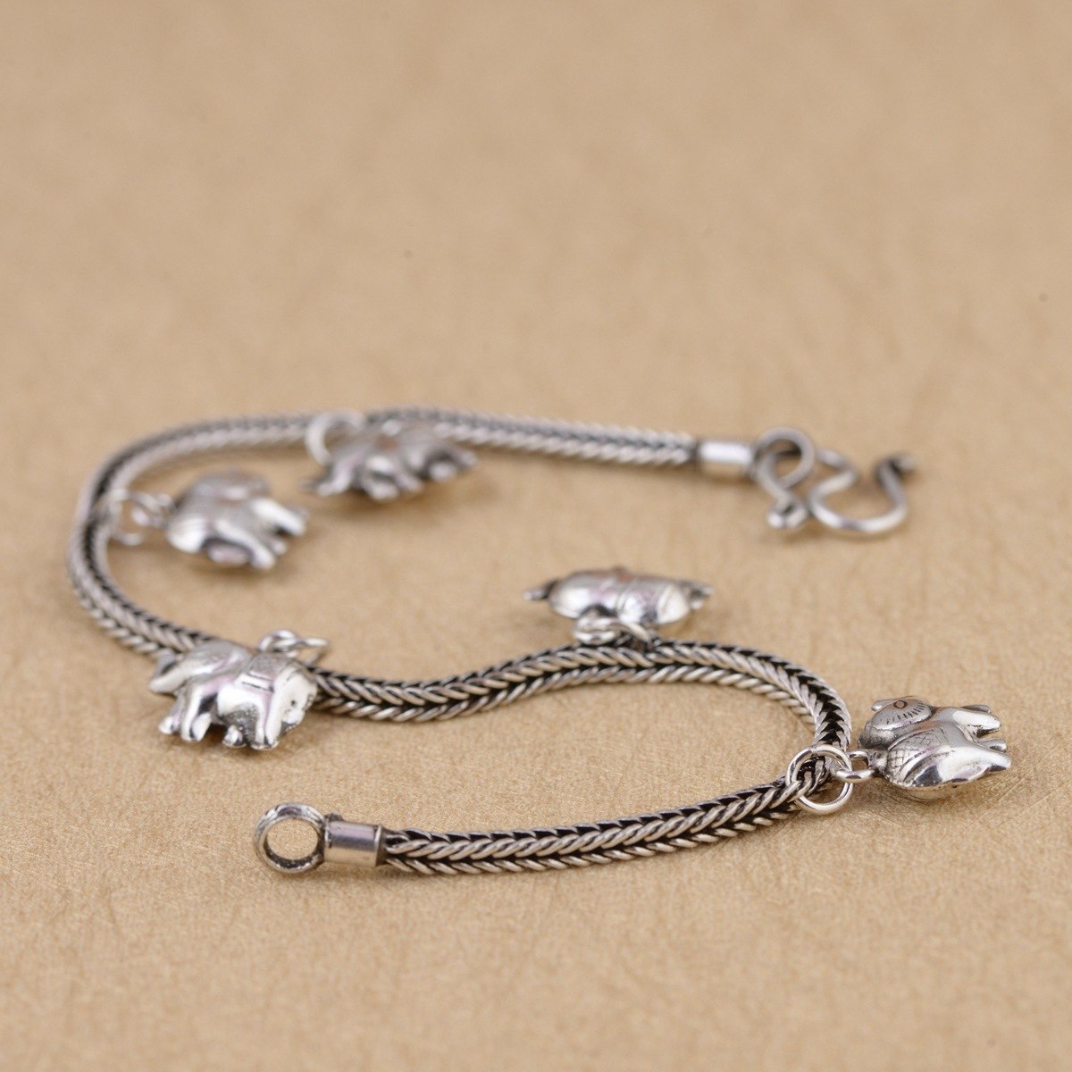 Women Bracelet Armbanden Voor Vrouwen Thai Wholesale S925 Pure Bracelet Personality Exquisite Small Beads Like Female Model