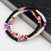 Women Bracelets  Combination Color Polymer Clay Wrist Jewelry Boho Bracelet Gift for  Friend Couple Bracelet