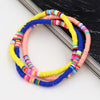 Women Bracelets  Combination Color Polymer Clay Wrist Jewelry Boho Bracelet Gift for  Friend Couple Bracelet
