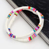 Women Bracelets  Combination Color Polymer Clay Wrist Jewelry Boho Bracelet Gift for  Friend Couple Bracelet