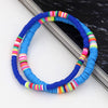 Women Bracelets  Combination Color Polymer Clay Wrist Jewelry Boho Bracelet Gift for  Friend Couple Bracelet