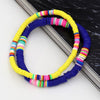 Women Bracelets  Combination Color Polymer Clay Wrist Jewelry Boho Bracelet Gift for  Friend Couple Bracelet
