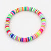 Women Bracelets  Combination Color Polymer Clay Wrist Jewelry Boho Bracelet Gift for  Friend Couple Bracelet