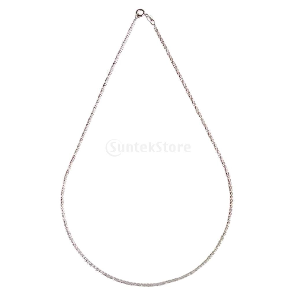 Women Choker Clavicle Chain Silver Color Cross Necklaces Simple Party Necklace Gift For Women