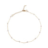 Women Chokers Necklaces Gold Short Link Chain Pearls Necklace Choker Korea Accessories Collares De Moda 2021 Jewelry