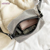 Women Diamond Handbags Shoulder Bags Rhinestone Wide Strap Chain Ladies Crossbody Bag Bling Female Purse