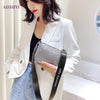 Women Diamond Handbags Shoulder Bags Rhinestone Wide Strap Chain Ladies Crossbody Bag Bling Female Purse