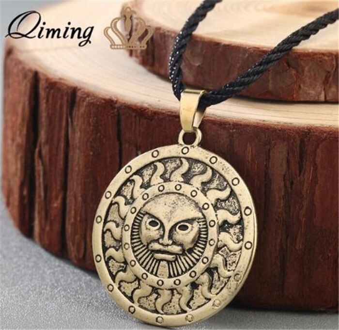 Women Egyptian Queen Necklace Women Female Egypt Nefertiti Pharaoh Ankh Scarab Pendant Vintage Pendant Necklace