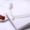 Women Vintage Pearl Necklace Party Necklace Elegant Chain Retro Accessories All Match Necklace Streetstyle Necklace