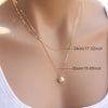 Women Vintage Pearl Necklace Party Necklace Elegant Chain Retro Accessories All Match Necklace Streetstyle Necklace