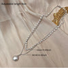 Women Vintage Pearl Necklace Party Necklace Elegant Chain Retro Accessories All Match Necklace Streetstyle Necklace