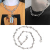 Women Hip Hop Men Pendant Chain Necklace AR Punk Thorns Jewelry Choker Gift