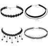 Women Lace Fiashion Choker 1 pc 4 pcs 6 pcs 8 pcs 10 pcs Lady Girl Necklace Bithday Gift