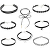 Women Lace Fiashion Choker 1 pc 4 pcs 6 pcs 8 pcs 10 pcs Lady Girl Necklace Bithday Gift