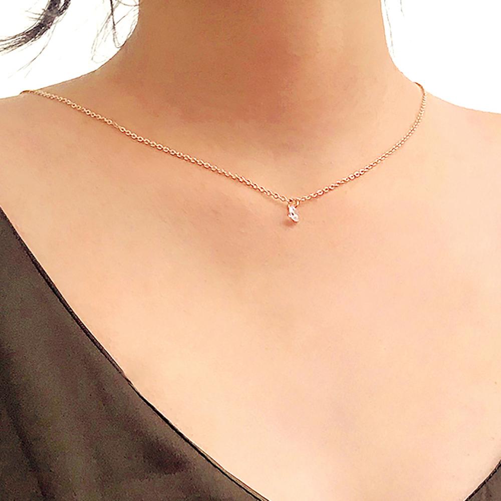 Women Long Necklace Body Sexy Chain Bare Back Gold Silver Color Crystal Pendant Chain Necklace Backdrop Beach Body jewelry