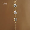 Women Multi layer Long Necklace Body Sexy Chain Bare Back Gold Silver Color Crystal Rhinestone Pendant Chain Necklace