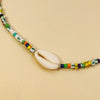Women Necklace Colorful Bohemian See Shell Cute Bead Necklace Clavicle Necklace For Women Boho Jewelry Christmas Gift