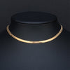 Women Necklace Gold Blade Chain on Neck Choker Necklace Women Sexy Flat Snake Chain Jewelry Gift Clavicle Chocker Necklaces Hot