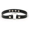 Women Punk Choker Necklace Sexy Cross Gothic Choker  Female Collar Faux Leather Choker Necklace for Women Jewelry