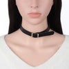 Women Punk Choker Necklace Sexy Cross Gothic Choker  Female Collar Faux Leather Choker Necklace for Women Jewelry