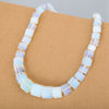 Women Rainbow Necklace Ethnic Men Big Choker Stone Statement Female Healing Onyx Garnet Crystal Azurite Opal Malachite Quartz