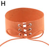 Women Sexy Lace Up Anime Jewelry Velvet Leather Vintage Punk Gothic Choker Necklace for Women Girl Jewelry Gift Accessories