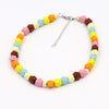 Women Statement Necklace Handmade Multicolor Wood Bead Strand Necklace Cute Jewelry Female Girl Accessories Choker Necklaces