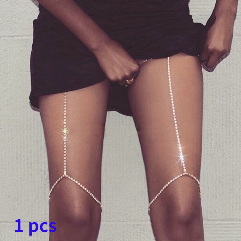 1pcs Fashion Thigh Chain Body Chains New Body Jewelry Legs Chain Thigh Chain  Women