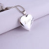 Women Valentine Lover Gift Animal Dog Photo Frames Can Open Locket Necklaces Heart Pendants