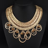 Women Zi Alloy Accessories Fashion Chunky Chain Bib Collar Irregularity Circle Beads Chokers Statement Necklaces CE2690