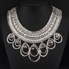 Women Zi Alloy Accessories Fashion Chunky Chain Bib Collar Irregularity Circle Beads Chokers Statement Necklaces CE2690