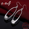 Women's Ball Silver Colour Dangle Earrings Aesthetic  Jewelry Novelties 2022 Trend  Christmas GaaBou