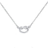 Women's Irregular Knot Pendant Necklace Clavicle Chain Jewelry Accessories for Women's Necklaces