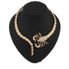 Women's Personality Alloy Diamond-studded Scorpion Collar