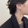 Women's Square Hoop Earrings Boho Earring Designer Wedding Party  Quality Jewelry 2022 Trend Christmas jewellery