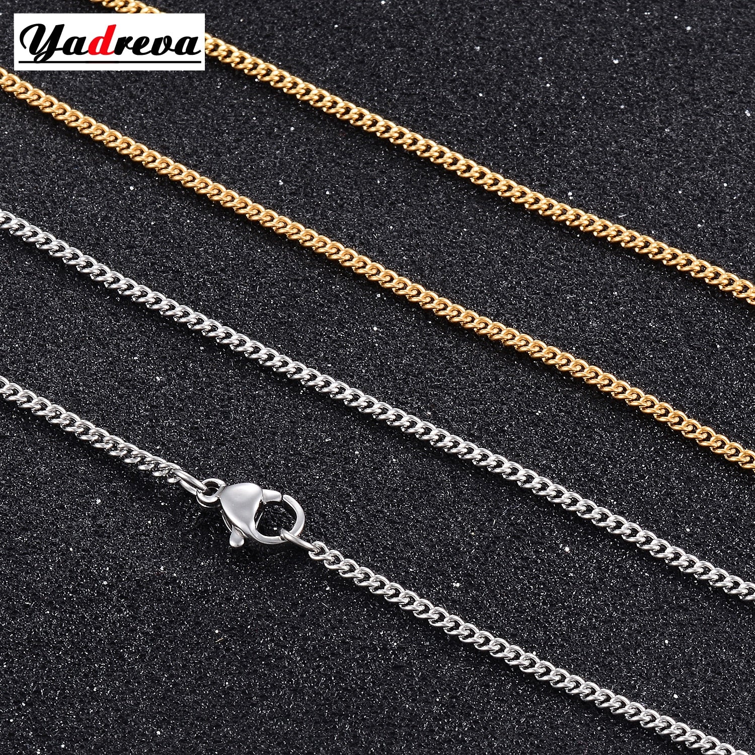 Women's Stainless Steel High-Quality Gold Necklace  Selling Jewelry