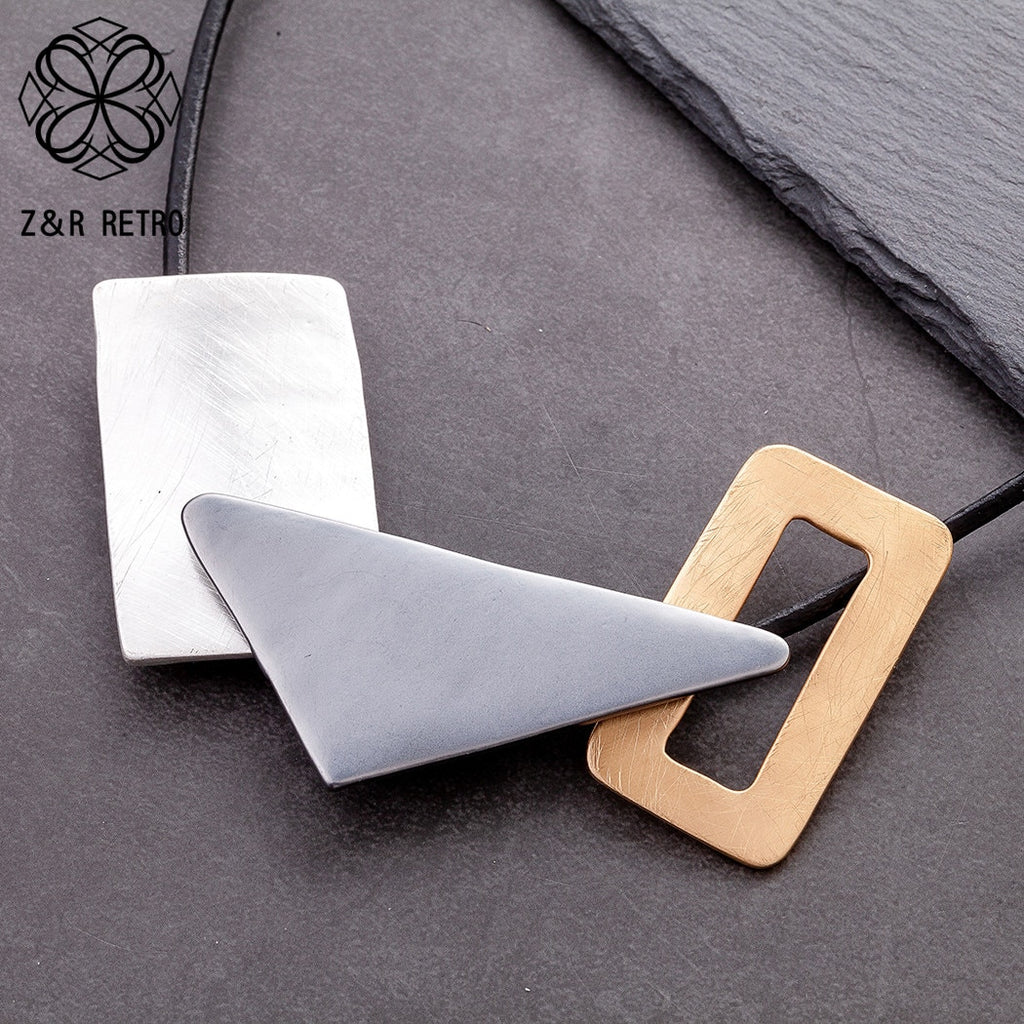 Women's Trendy Neck Chokers Necklaces Goth Chains Suspension Geometry Jewelry Female Decoration Accessories Statement Gifts 2022