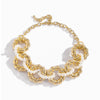 Women's high exaggerated necklace unique gold necklace famous brand twisted lock necklace women jewelry