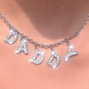 Words Necklaces DADDY BABY Letter Choker Chain Necklace Women Collares Jewelry Girl Harajuku Stainless Steel Choker Punk