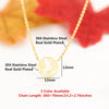 World Charm Necklaces For Women Global Travel Jewelry Stainless Steel Rose Gold Disc Cut Out Earth Map Necklace Collier Femme