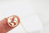 World Charm Necklaces For Women Global Travel Jewelry Stainless Steel Rose Gold Disc Cut Out Earth Map Necklace Collier Femme