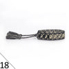 Woven Friendship Bracelet For Women Men 2021 vintage Embroidery Bracelets Leopard print Bracelet  Customize Jewelry