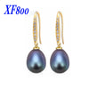 [XF800] Pearl Earrings Cultured Pearl Drop Earring Fine Jewellery Party Birthd Gift For Girl Women Fashion H01