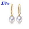 [XF800] Pearl Earrings Cultured Pearl Drop Earring Fine Jewellery Party Birthd Gift For Girl Women Fashion H01