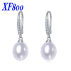[XF800] Pearl Earrings Cultured Pearl Drop Earring Fine Jewellery Party Birthd Gift For Girl Women Fashion H01