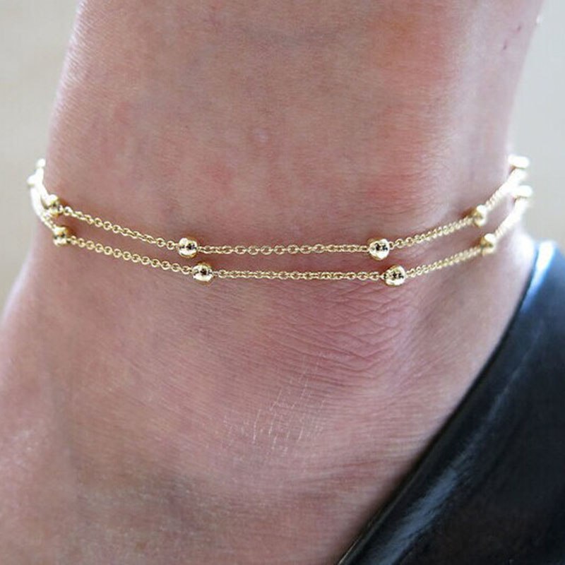 20Style Sexy Anchor Gold Silver Plated Ankle Chain Anklets Bracelet New Charm Anklet for Women Vintage Foot Jewelry