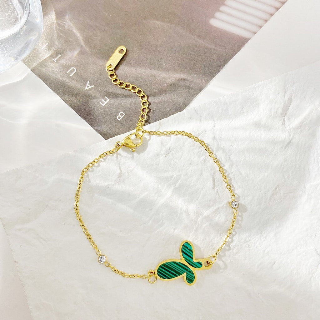 XINYIXIN 316 Stainless Steel Link Chain Bangle Bracelet for Women Exquisite Gold Color Bracelet Jewelry Girl Gift брелок