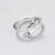 XIYANIKE 925 Sterling Silver Vintage Smile Cry Face Heart Geometric Irregular Finger Open Rings For Party Birthday Gift