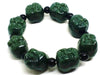 Xinjiang Natural Hetian Jade Beads Hand-carved Pixiu Bracelet Jewelry Gift Wholesale