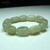 Xinjiang Nephrite Bracelets For Men Bracelet Beads Certified Natural Hetian Jade Green White High Quality Birthd Gifts